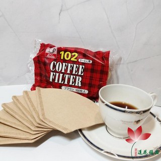 KALITA  NK102日本無漂白咖啡梯形濾紙 100入 